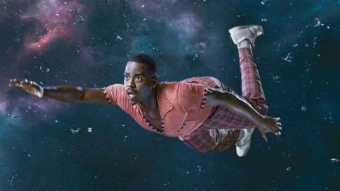 Ncuti Gatwa in space as Doctor Who