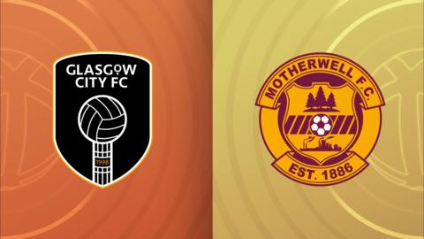 Glasgow City and Motherwell badges