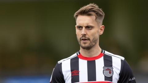 Danny Rose in action for Grimsby Town