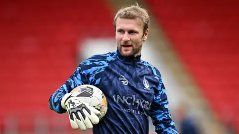 Falkirk goalkeeper Scott Bain