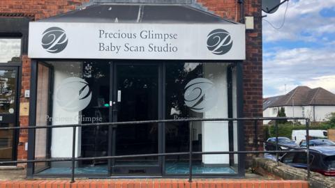 The outside of the premesis in Roundhay