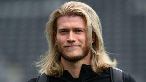 Loris Karius smiling