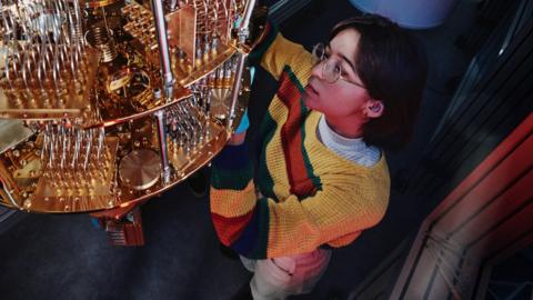 Alice & Bob quantum computer