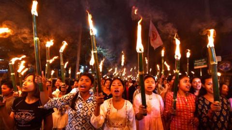 India protest