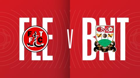 Fleetwood Town v Barnet graphic