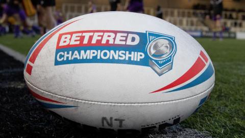 A BETFRED Championship match ball