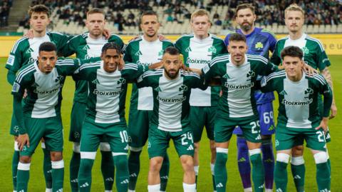 Panathinaikos players