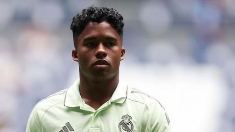 Real Madrid's Endrick