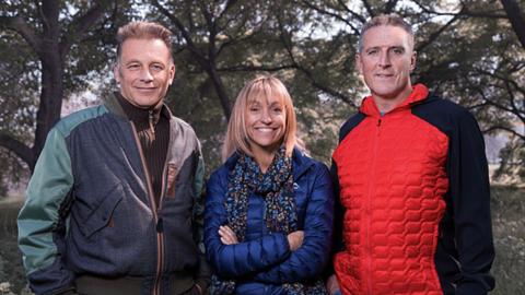 Chris Packham, Michaela Strachan and Iolo Williams 
