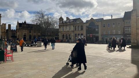 Peterborough's Cathedral Square