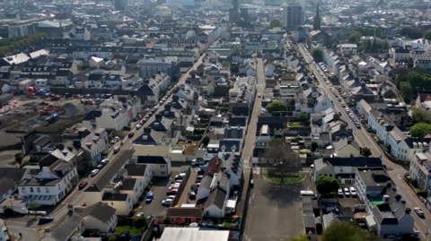 Housing aerial in Jersey