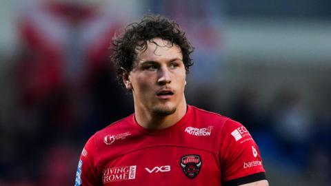 Harvey Wilson playing for Salford this season  