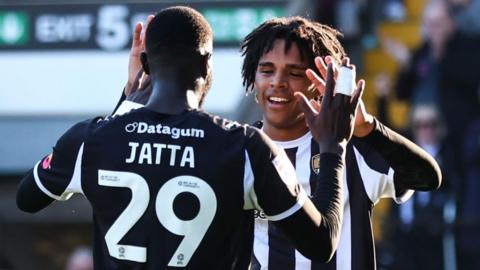 Notts County v Cheltenham