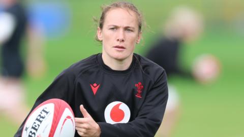 Jenny Hesketh in Wales training