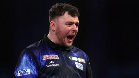 Josh Rock won the Dutch Darts Championship 