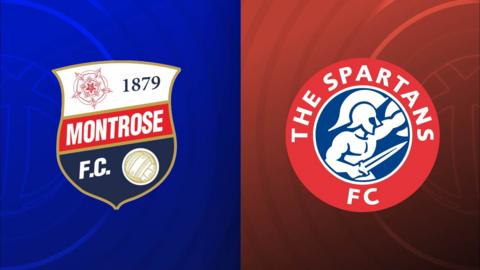 Montrose and Spartans badges