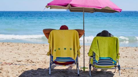 people on beach