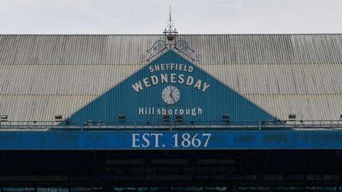 A view of the stand at Hillsborough Stadium