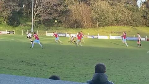 Penzance versus Torridgeside football match