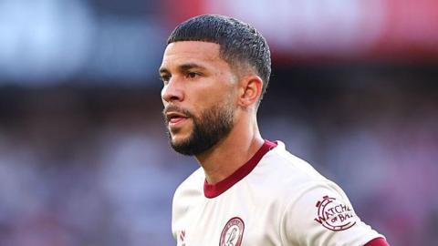 Nahki Wells on the pitch during a match for Bristol City