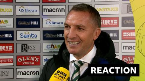 Celtic manager Brendan Rodgers