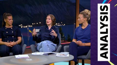 Fara Williams, Ellen White & Josie Henning