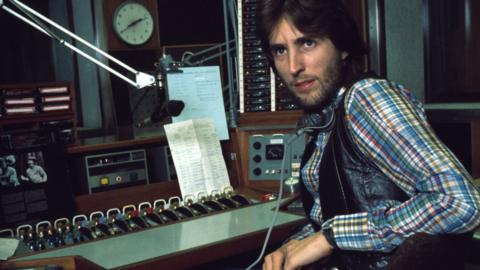 Johnnie Walker presenting at Radio 1