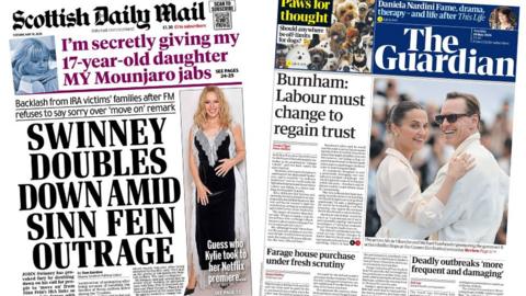 Front pages