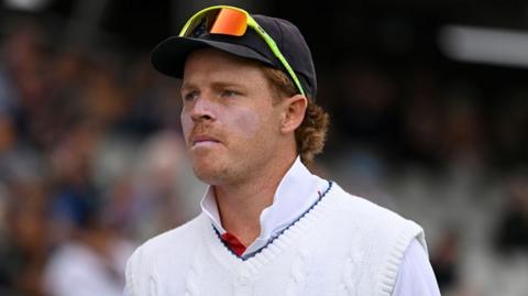 England cricketer Ollie Pope