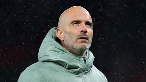 Chelsea manager Enzo Maresca