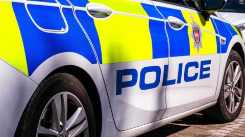 A police car. 