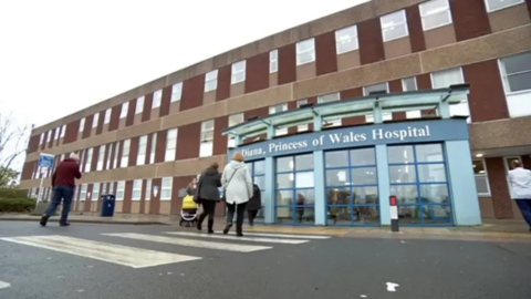 Diana, Princess of Wales Hospital in Grimsby