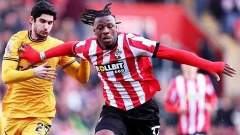Armel Bella-Kotchap in action against Wolves last season