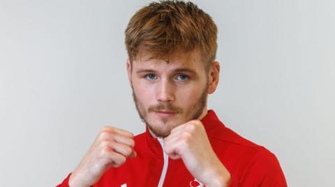 Connor Williams poses ahead of the Commonwealth Games