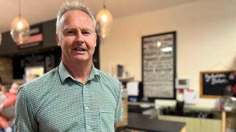 Tom Richardson, farmer at Wheelbirks Farm, Stocksfield