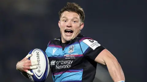 George Horne scores for Glasgow
