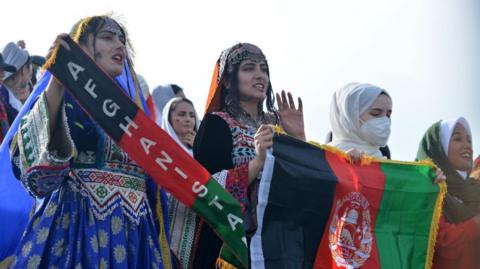 Afghanistan cricket supporters 