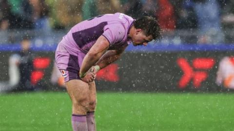Dejected Scotland