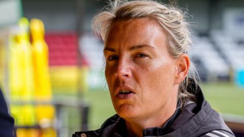 Northern Ireland manager Tanya Oxtoby