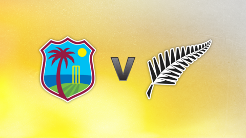 West Indies v New Zealand badge graphic