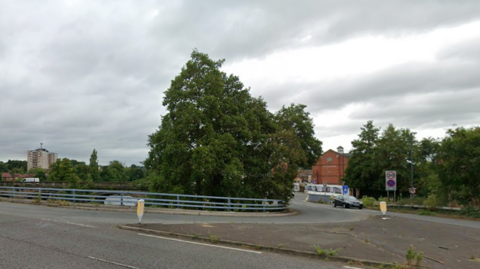 Meadow Road and St Alkmund's Way in Derby