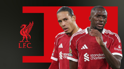 Virgil van Dijk and Ibrahima Konate