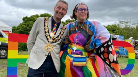 Guests at Salisbury Pride