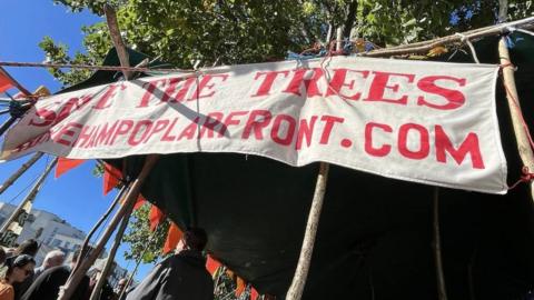 Protest banner