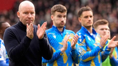 Sheffield Wednesday players look dejected