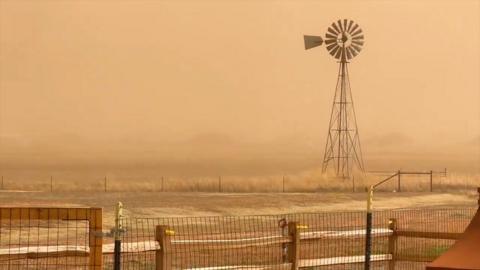 Dust storm in Amarillo