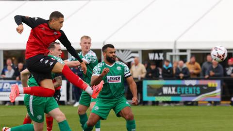 Jaze Kabia scores for Truro City