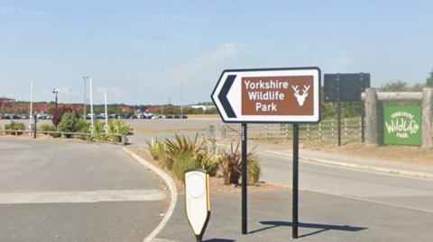 Entrance to Yorkshire Wildlife Park