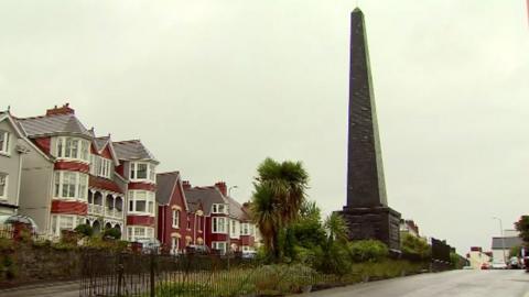 Carmarthen obelisk to Sir Thomas Picton