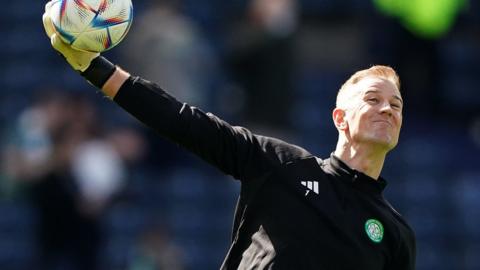 Celtic goalkeeper Joe Hart